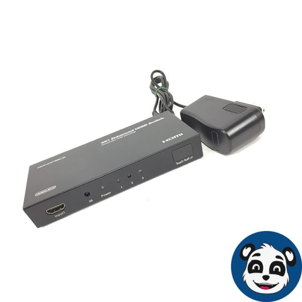 MONOPRICE HDX(C)-301E, 3x1 Enhanced HDMI Switch With AC. "A"-0