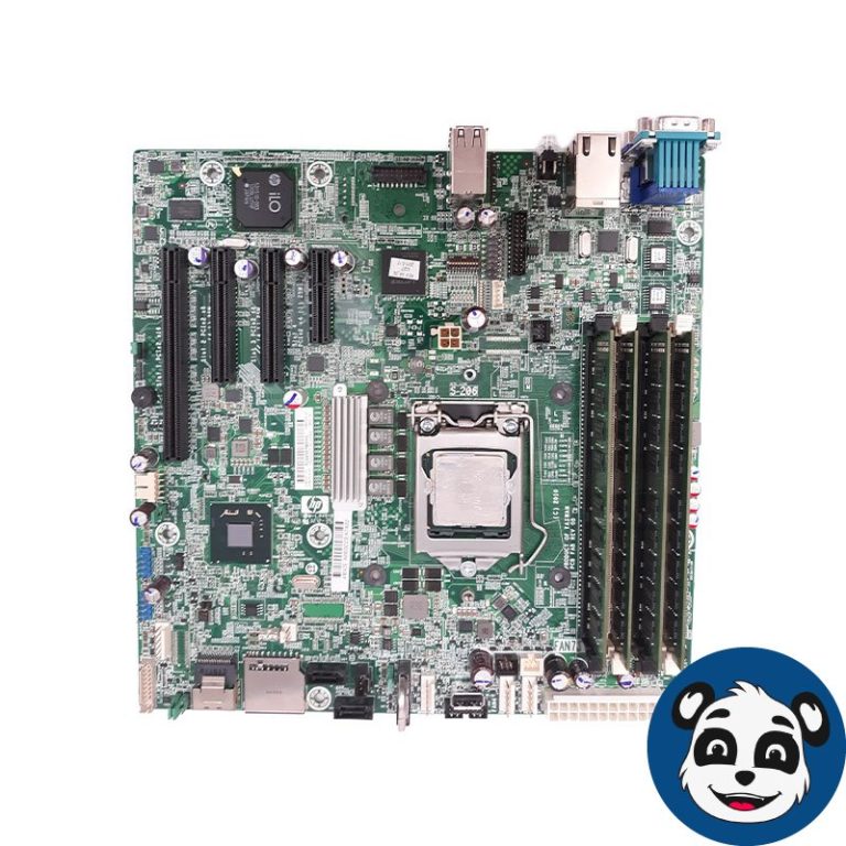 HP 644671-001, Server Motherboard , Xeon E3-1230, 8GB DDR3, "A"-0