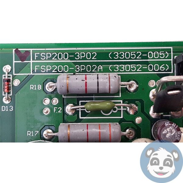 ZEBRA 33052-005 FSP200-3P02 Thermal Label Printer Power Supply Board , “A” - Image 2