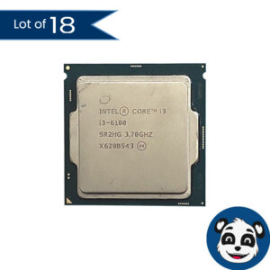 Lot of 18 Intel i3-6100 @ 3.70GHz / SR2HG / LGA1151, CPU Processors – “A”