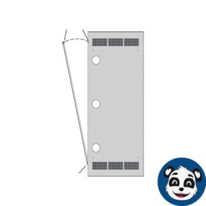 MIDDLE ATLANTIC WR-RAP-44 Rear Access Panel for WR-44-32 Racks, Black - "NEW"