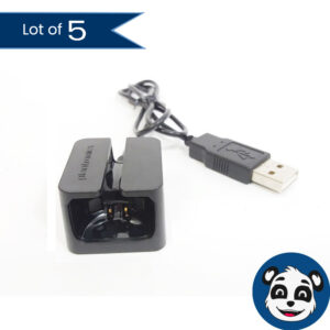 Lot of 5 PLANTRONICS Spare USB Deluxe Charger for Savi W440 W740 WH500 Headset