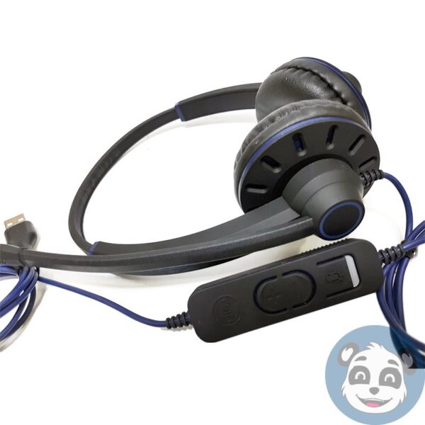 Lot of 11 - JPL Commander-2. Binaural Over The Head USB Headset "B" - Image 3