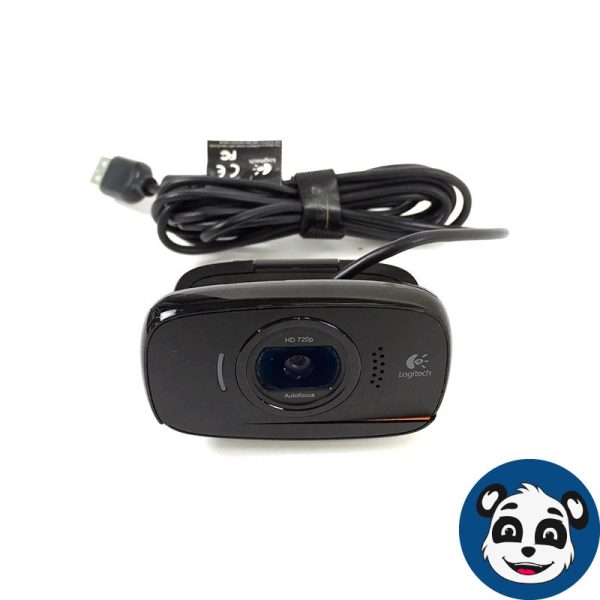 Lot of (2) LOGITECH V-U0023 / C525, HD 720p Foldable Auto-focus USB Video Webcam-0