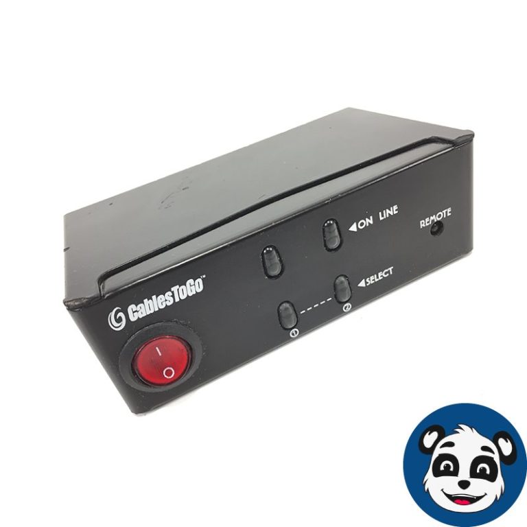 CablesToGo 39962, VGA Selector 2 Port 450Mhz-0