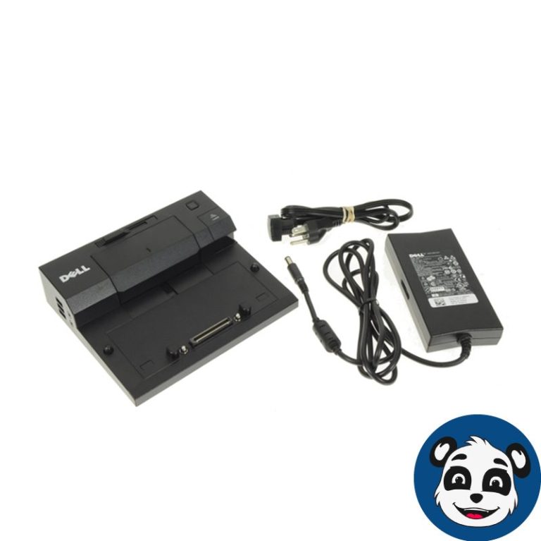 DELL 0XX066, E-Port Replicator Docking Kit PR03X Dock w/ 130W Adapter , New-0