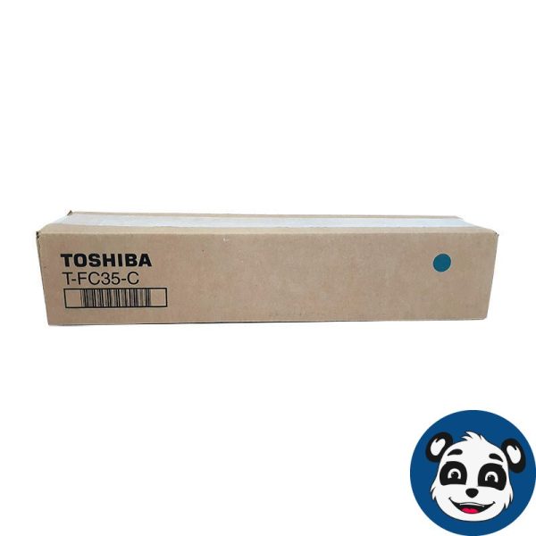 2-Pack - Toshiba T-FC35-C / TFC35C. Cyan Toner Cartridge. NEW-0
