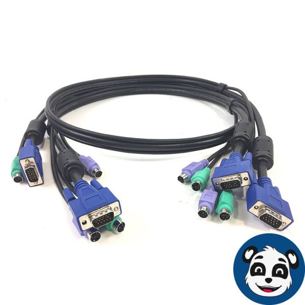 3ft & 6ft KVM Switch Box Connection Cord Male-Male-0