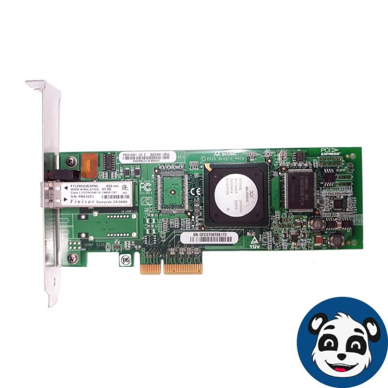 QLOGIC PX2510401 Dell KD414 4Gb QLE2460 HBA Fibre Channel Adapter PCI-E Card-0