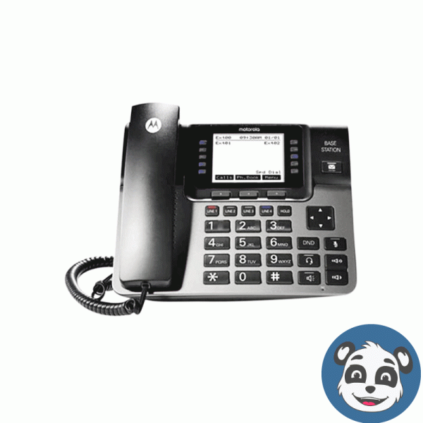 MOTOROLA ML1000 Desk Phone Base Station W/ Digital Receptionist - Black-0