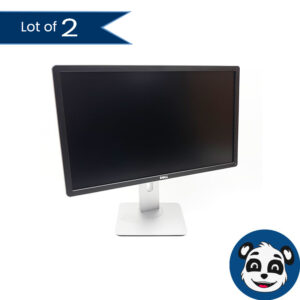 Lot of 2 DELL P2314Hb, 23″ LCD Widescreen Monitor, VGA / DP / DVI / USB, “B”