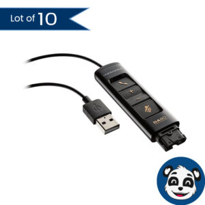 Lot of 10 Poly Plantronics DA80, USB Audio Processor, "B"