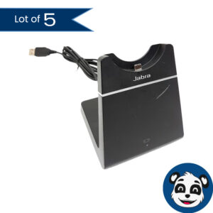 Lot of 5 Jabra Engage E65 / DIV010, Headset Base / Stand, No Headset