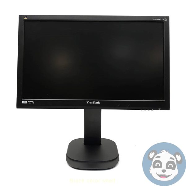 Lot of 2 - VIEWSONIC VG2436WM-LED /VS13533. 24" LCD Monitor. VGA, DVI, FHD  "B" - Image 3