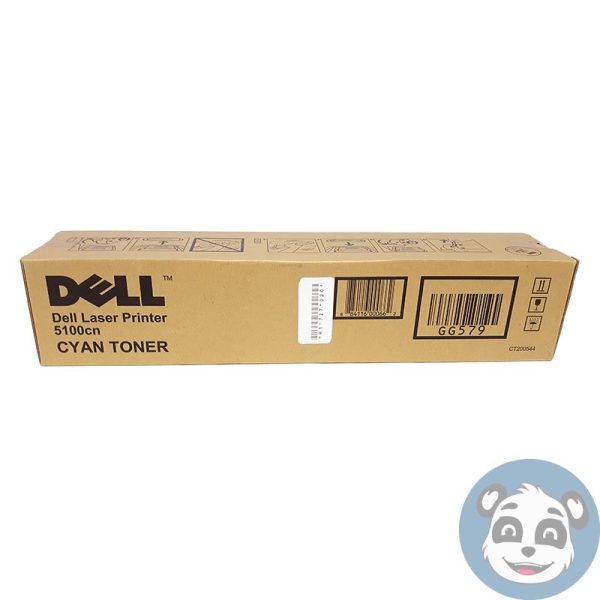 DELL GG579,  5100cn Cyan Toner Cartridge 8000 Page-Yield  , New - Image 2