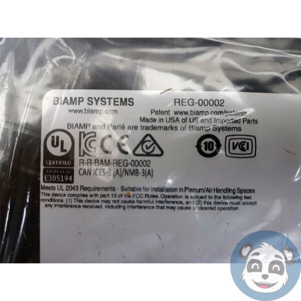 BIAMP TCM-XA White AVB Beamtracking Microphone + Amplifier - "NEW" - Image 4
