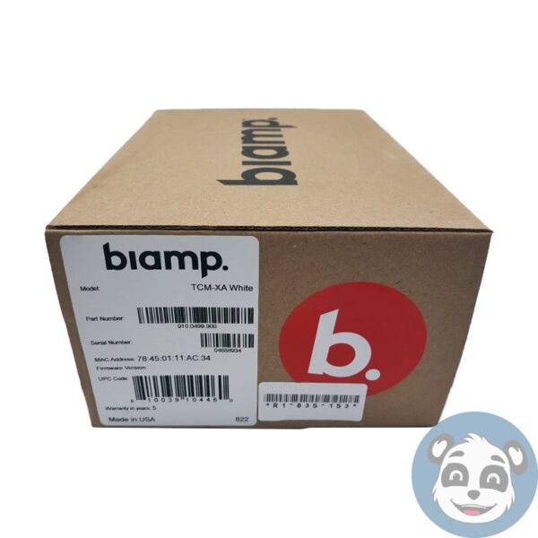 BIAMP TCM-XA White AVB Beamtracking Microphone + Amplifier - "NEW" - Image 7