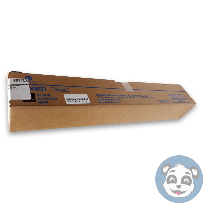 KONICA MINOLTA TN-324K, Black Toner Cartridge , New - Image 2