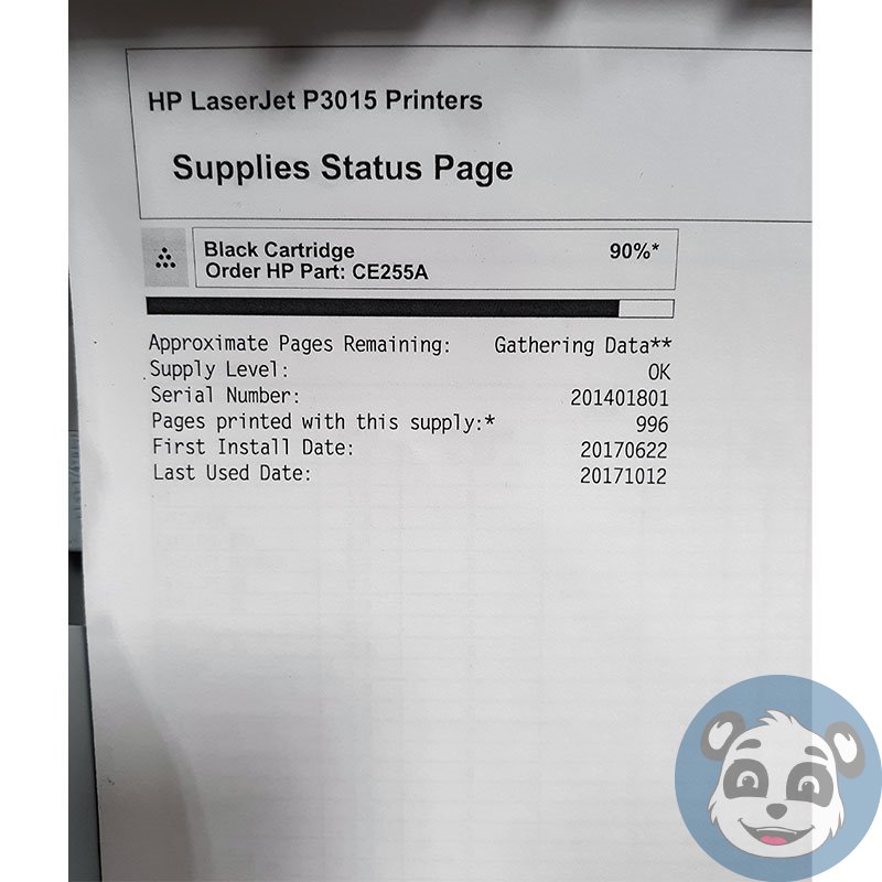 HP LaserJet P3015, Workgroup Monochrome Laser Printer , 64,811 P/C, "B" - Image 5