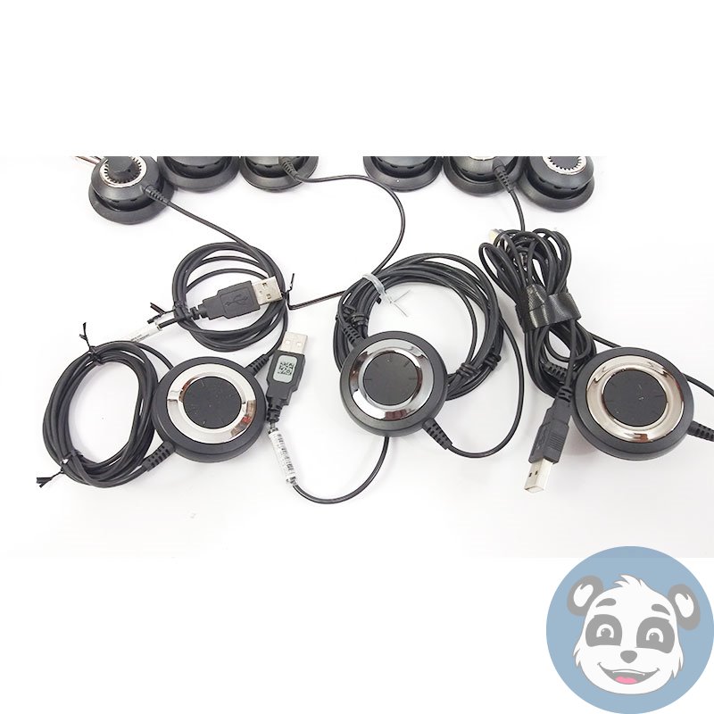 Lot of 3 - Jabra BIZ 2400 USB Duo Corded Headset. No Ear Cushion - Image 3