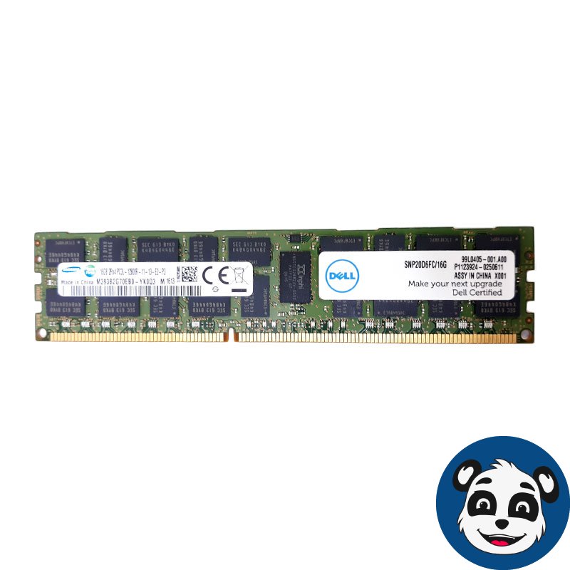 Lot of (10) Samsung M393B2G70EB0-YK0 16GB 2Rx4 PC3L-12800R DDR3-1600 ECC Server RAM