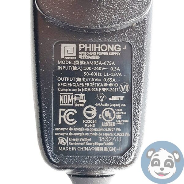Lot of 23 PHIHONG Jabra AM05A-075A Power Supplies 7.5V / 0.65A – “A” - Image 3