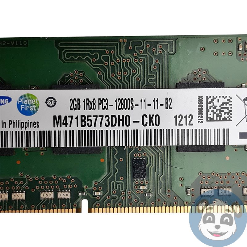 Lot of (10) Samsung M471B5773DH0-CK0 2GB PC3-12800S DDR3 Laptop RAM - Image 2