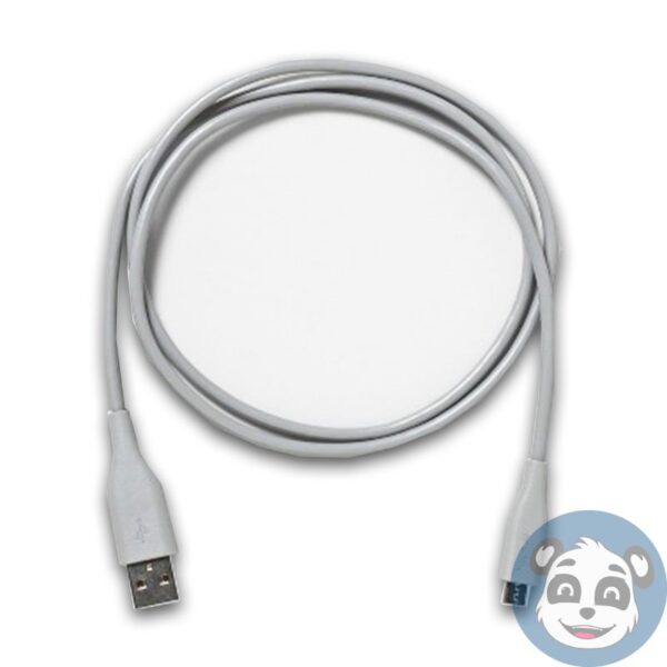 Lot of 30 HEYDAY USB-A to Micro-USB PVC Round Cables, 3ft / 1m, Gray - "NEW" - Image 3
