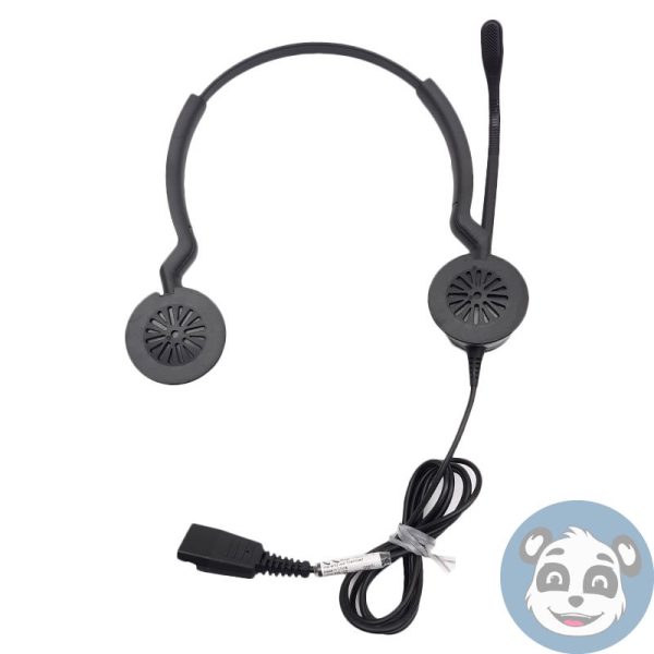Lot of 15 Jabra Biz 2300, Binaural QD Headsets, No Ear Cushions - Image 2
