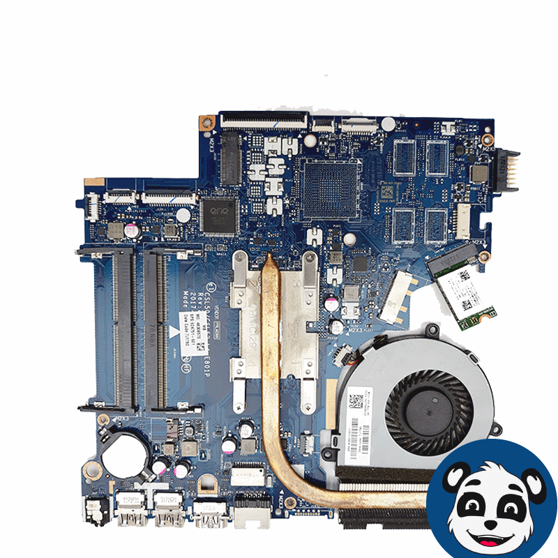HP LA-E801P / 924751-601, 15-bs0xx Laptop Motherboard With i5-7200U , "A"