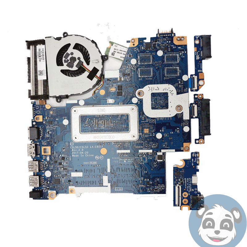 HP LA-E801P / 924751-601, 15-bs0xx Laptop Motherboard With i5-7200U , "A" - Image 4