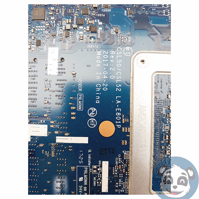 HP LA-E801P / 924751-601, 15-bs0xx Laptop Motherboard With i5-7200U , "A" - Image 5