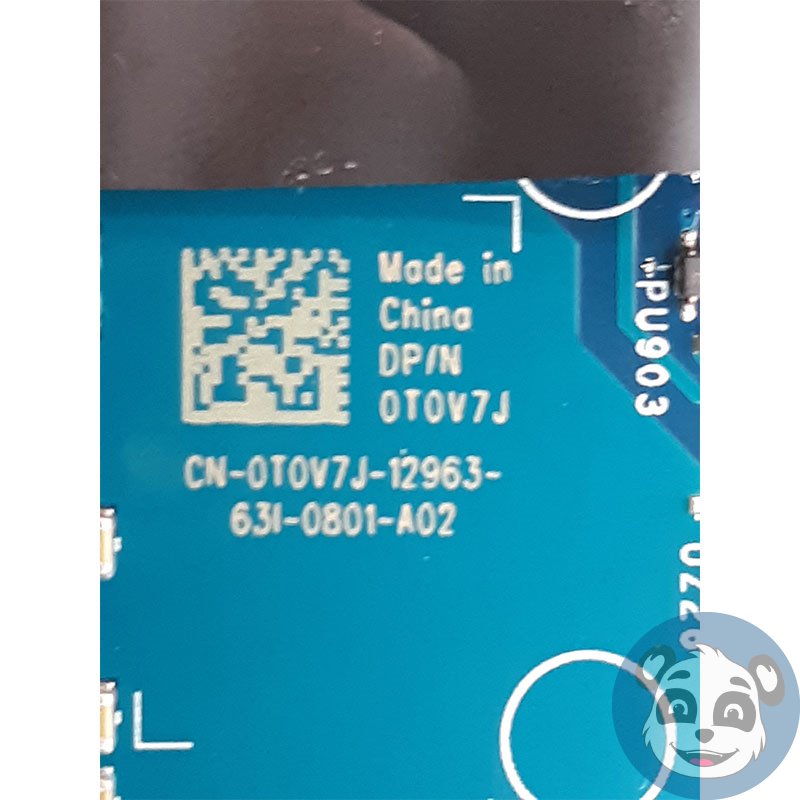 DELL 0T0V7J, Latitude E7270 Laptop Motherboard w/ i7-6600U @ 2.60GHz, "A" - Image 3