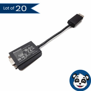 Lot of 20 Genuine LENOVO 57Y4393 DisplayPort to VGA Monitor Cable