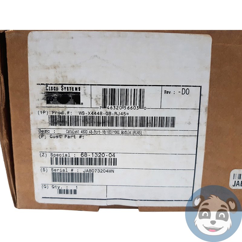 CISCO WS-X4448-GB-RJ45, Catalyst 4500 48-Port Module , New - Image 4