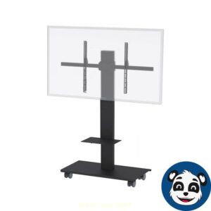 AVFI Audio Visual Furniture SYZ84B-XL Economy LCD Monitor Stand, Black - "NEW"