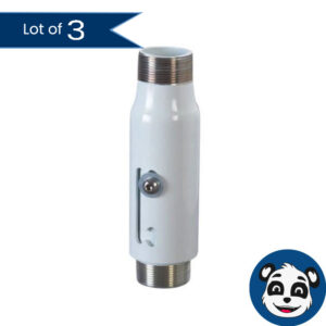 Lot of 3 Chief CMS006009W Adjustable Projector Extension Pipe 6 to 9 Open Box