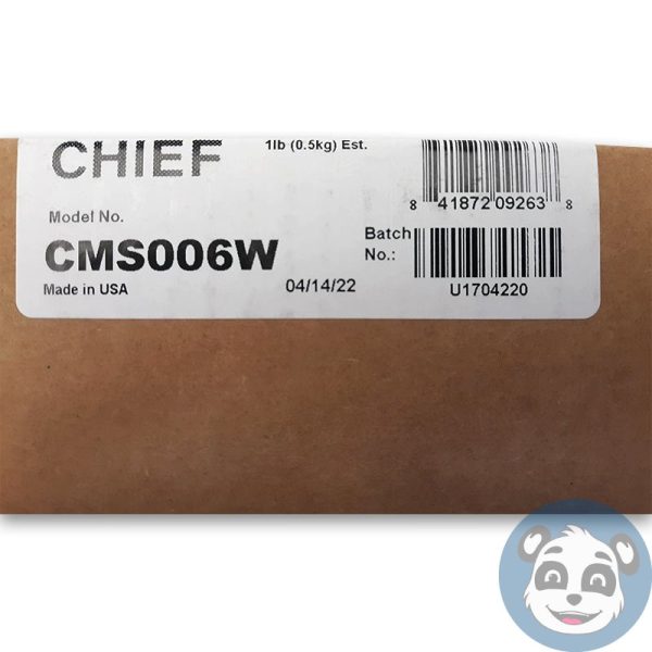 CHIEF  CMS006W,  6" Speed-Connect Fixed Extension Column (White) , New - Image 4