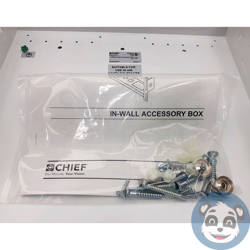 CHIEF PAC511, Flat Panel Retro-Fit Pre-Wire In-Wall Box , New OB - Image 3