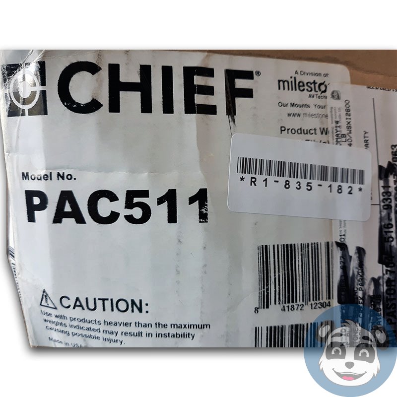 CHIEF PAC511, Flat Panel Retro-Fit Pre-Wire In-Wall Box , New OB - Image 5