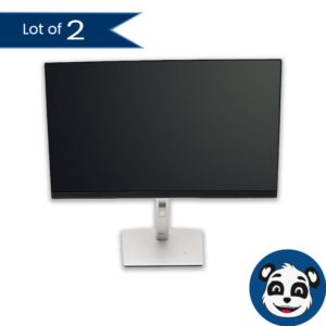 Lot of 2 DELL P2422H 24″ LCD Widescreen Monitor w/ port DP, VGA, HDMI, USB