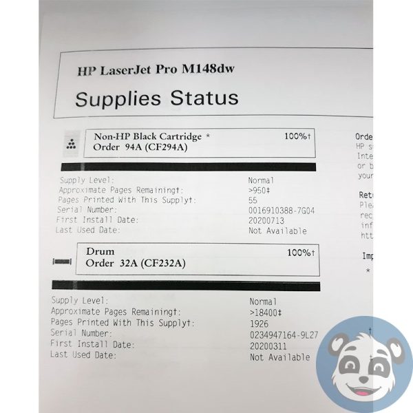 HP LaserJet Pro MFP M148dw,  AIO Printer , 44805 P/C, "B" - Image 5