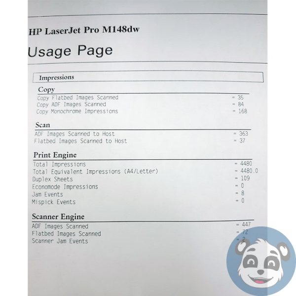 HP LaserJet Pro MFP M148dw,  AIO Printer , 44805 P/C, "B" - Image 6