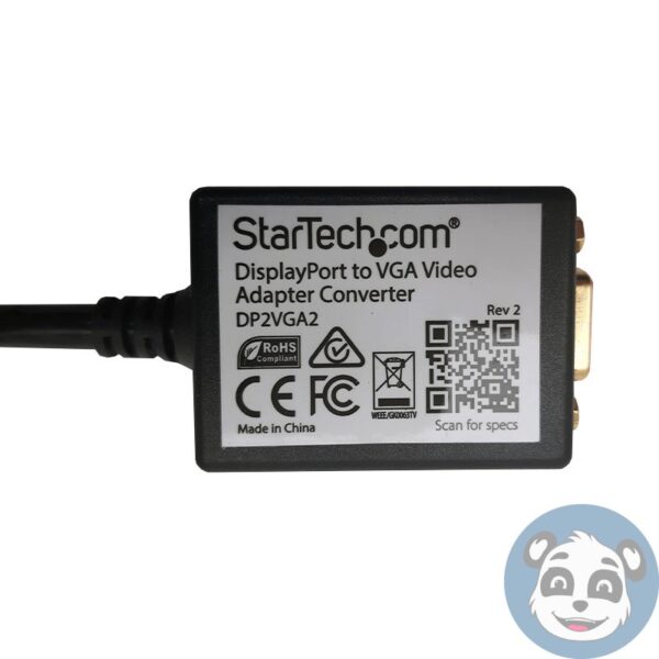 Lot of 6 StarTech DP2VGA2 Display Port to VGA Video Adapter Converter, "A" - Image 3