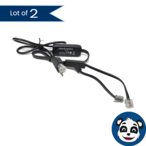 Lot 2 PLANTRONICS APC-41 EHS Electronic Headset Hook Switch Control Adapter "A"