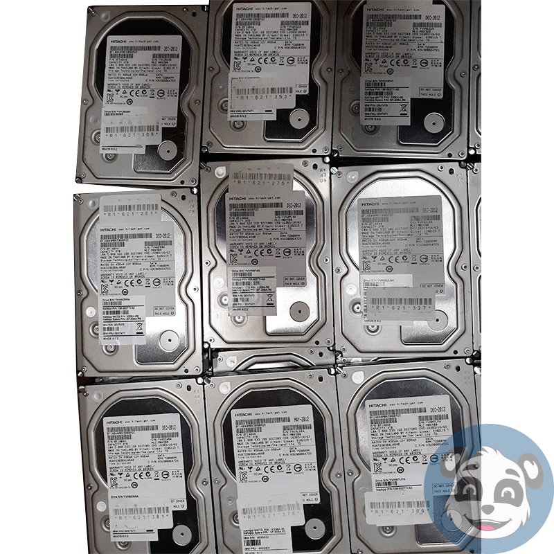 Lot of (5) Hitachi HUA723030ALA640 - 3TB - 3.5" SATA Hard Drives , "A" - Image 3