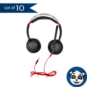 Lot of 10 Plantronics Poly C5220T Wired Headset - "B"