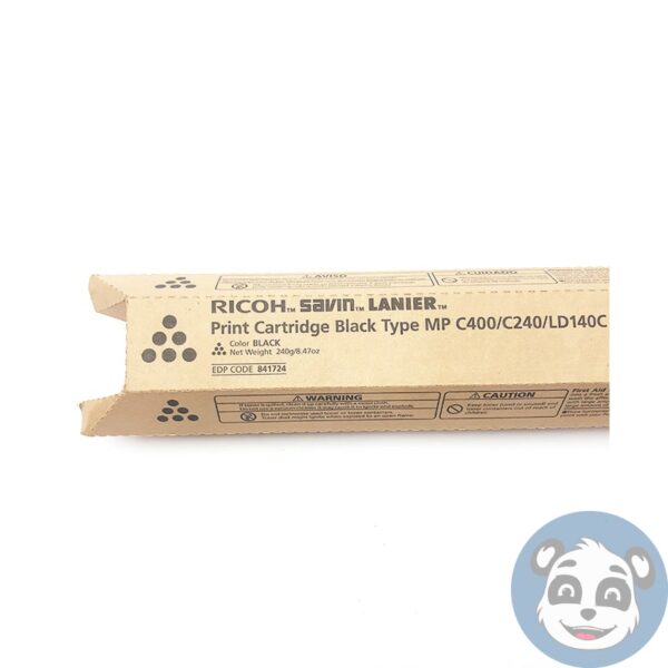 Lot of 3 RICOH Savin Lanier MP C400/ C240/ LD140C 841724 Print Cartridge, Black - Image 3