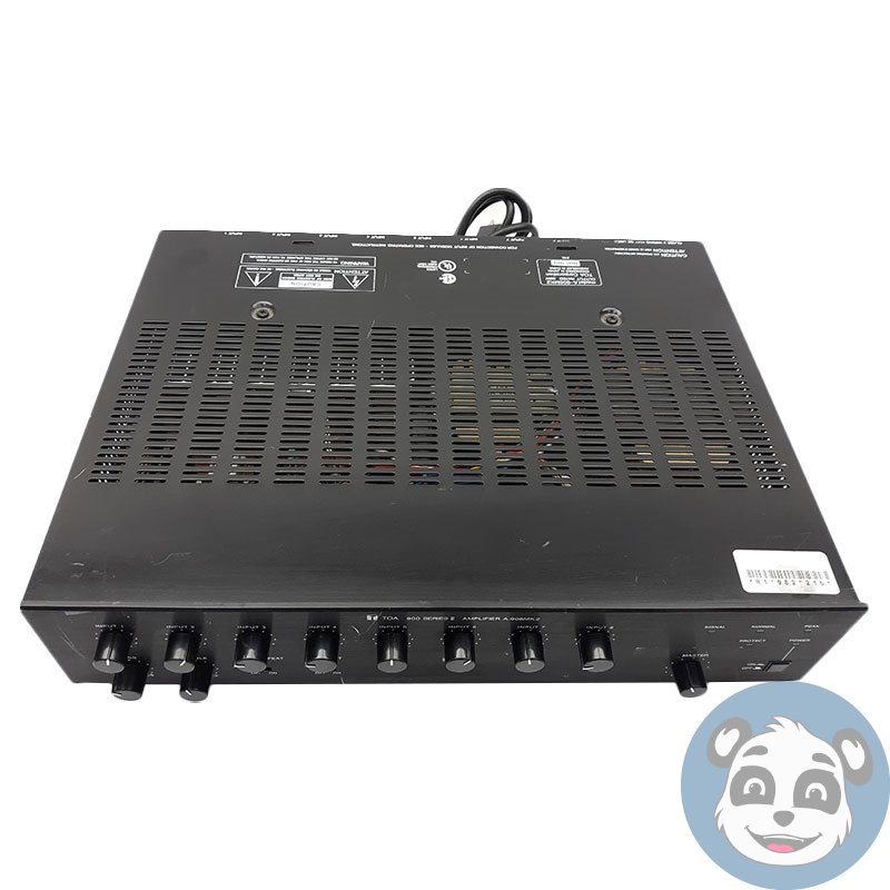 TOA A-906MK2, 900 Series II 8-Channel 60-Watt Mixer Power Amplifier, “B ...