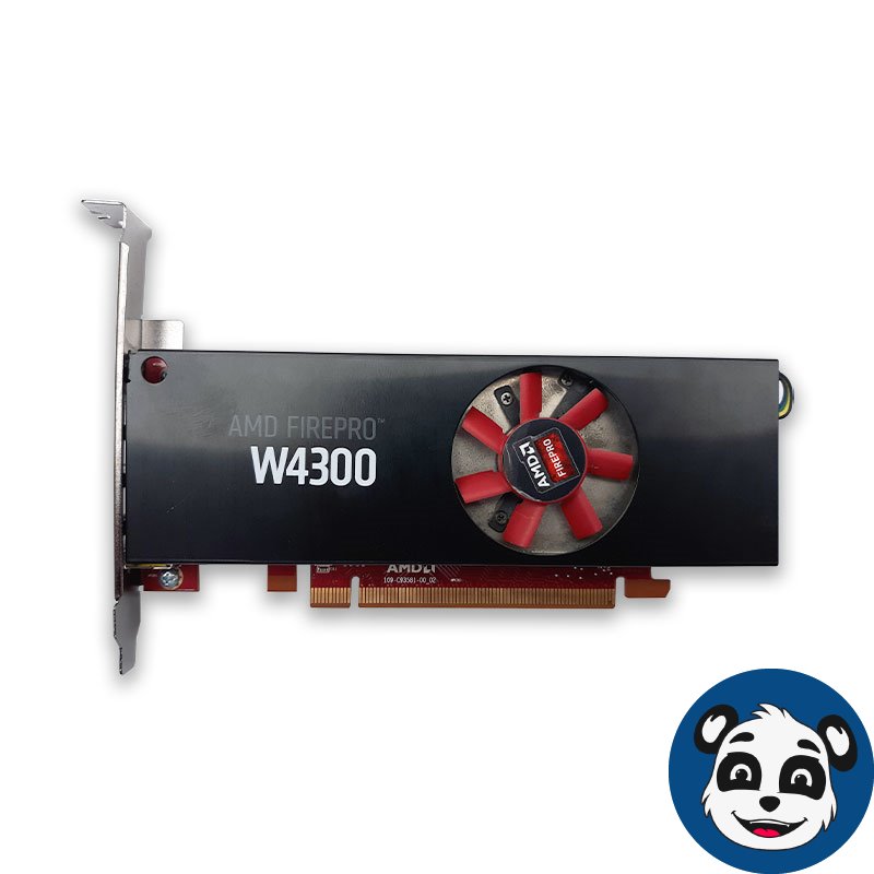 AMD FirePro W4300 / 849051-001, 4GB 4x Mini DisplayPort High Profile , "A"
